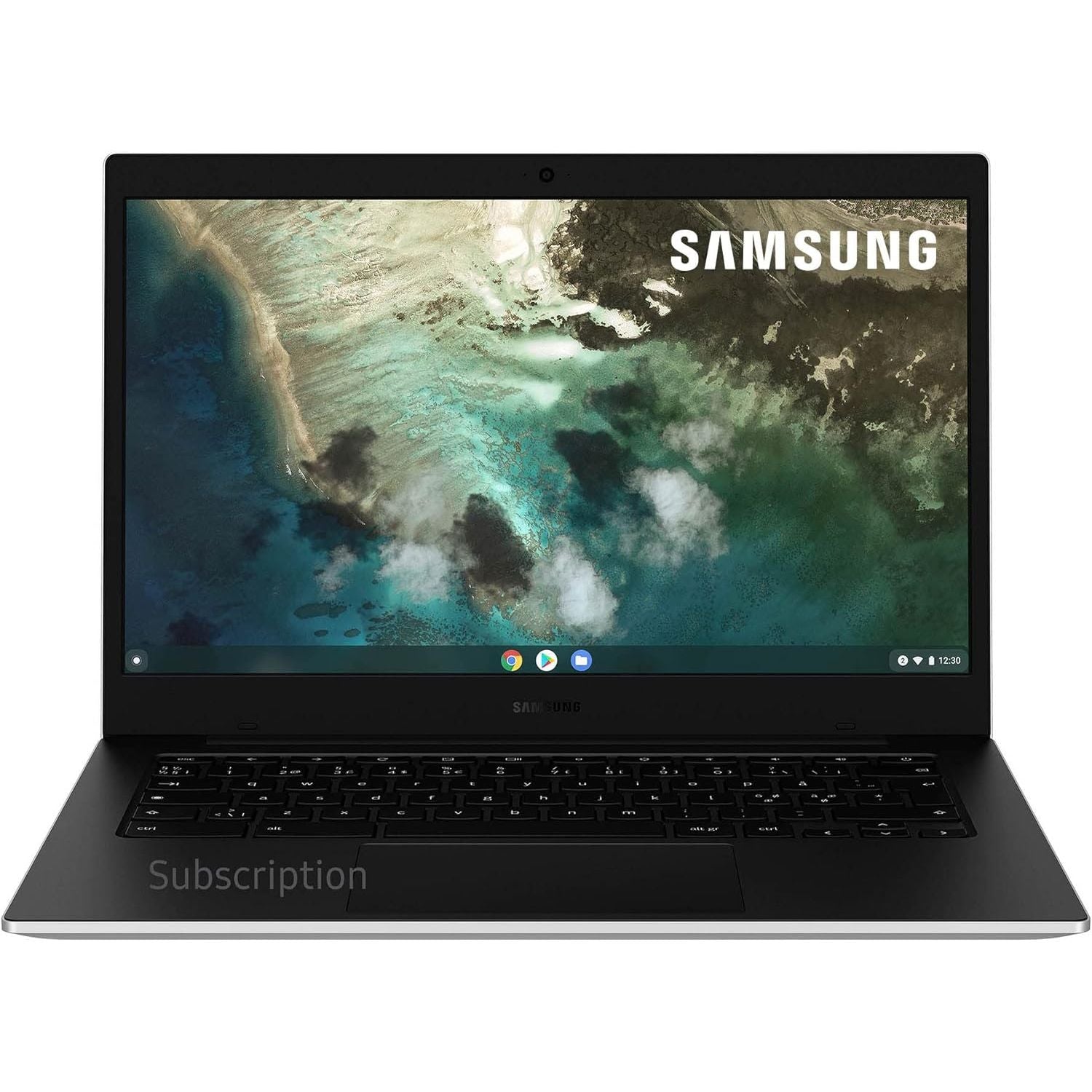 Samsung Galaxy Chromebook Go XE340XDA – Intel Celeron N4500, 4GB RAM, 64GB eMMC, 14" ChromeOS Laptop – Silver